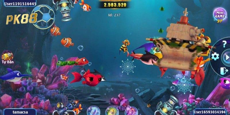 Bật mí cách bắn cá PK88 giành thưởng đậm